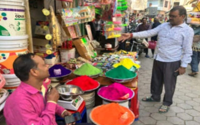 Bought a lot of water guns and colours