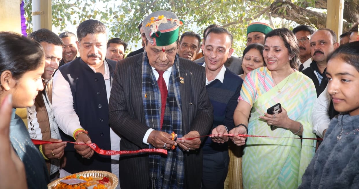 Ayurvedic Health Center and Anganwadi Center dedicated to the public in Satdol Panchayat