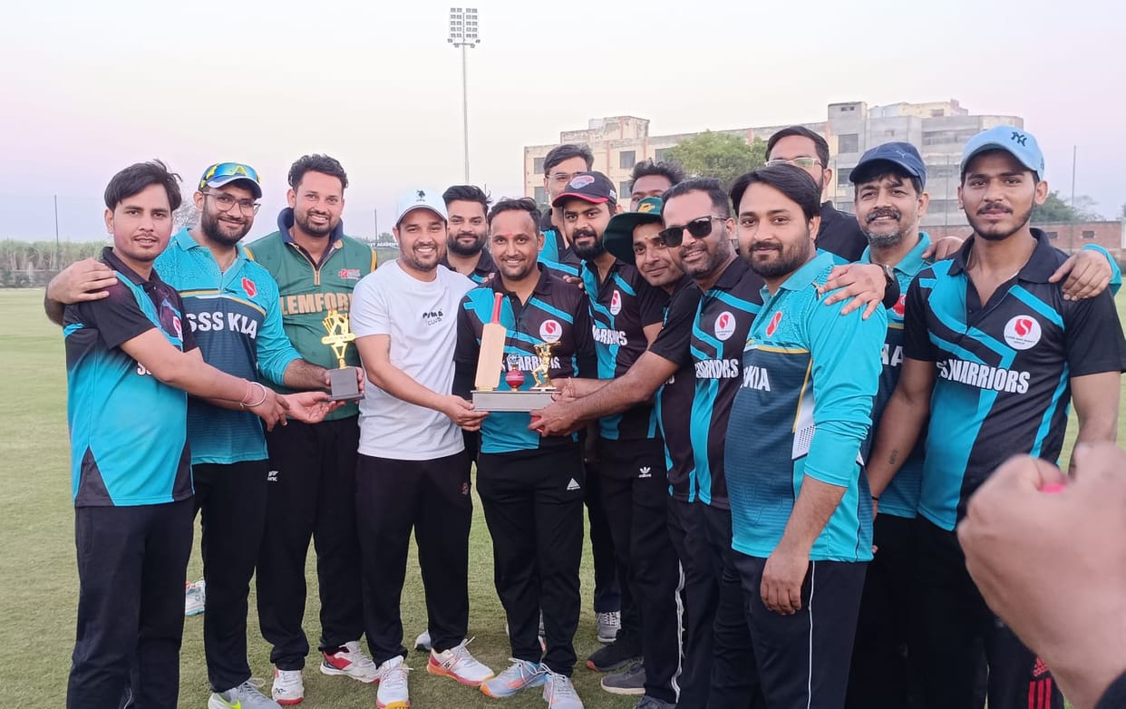 SSS Warriors won the match by 35 runs