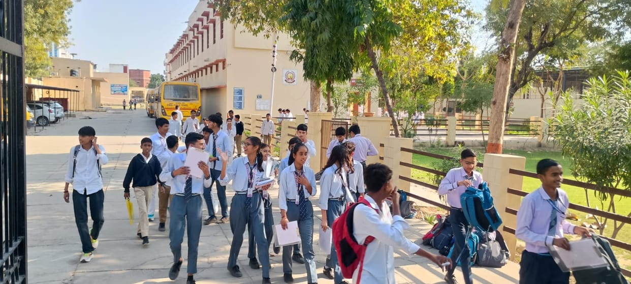 The easy Physical Education paper brought smiles to the faces of the candidates.