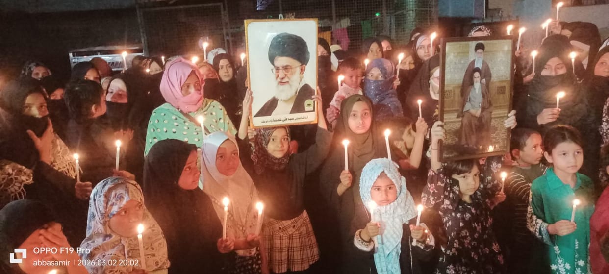 Shia and Sunni communities held a candlelight vigil together to pay tribute.