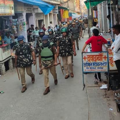 Police will keep a close watch on rioters today.