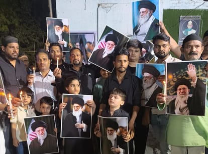 Tearful eyes, chest-beating over Khamenei's death