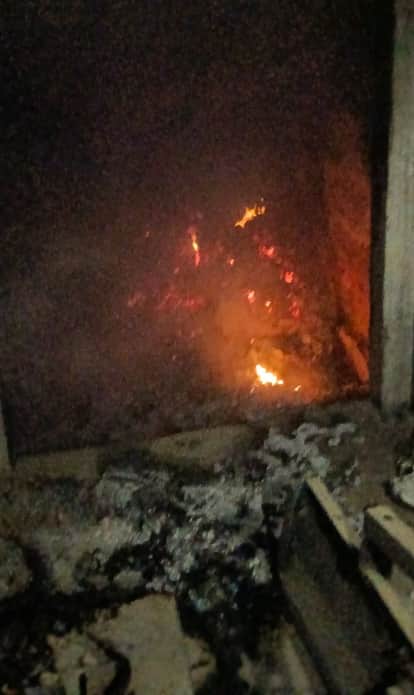 Factory fire caused by short circuit