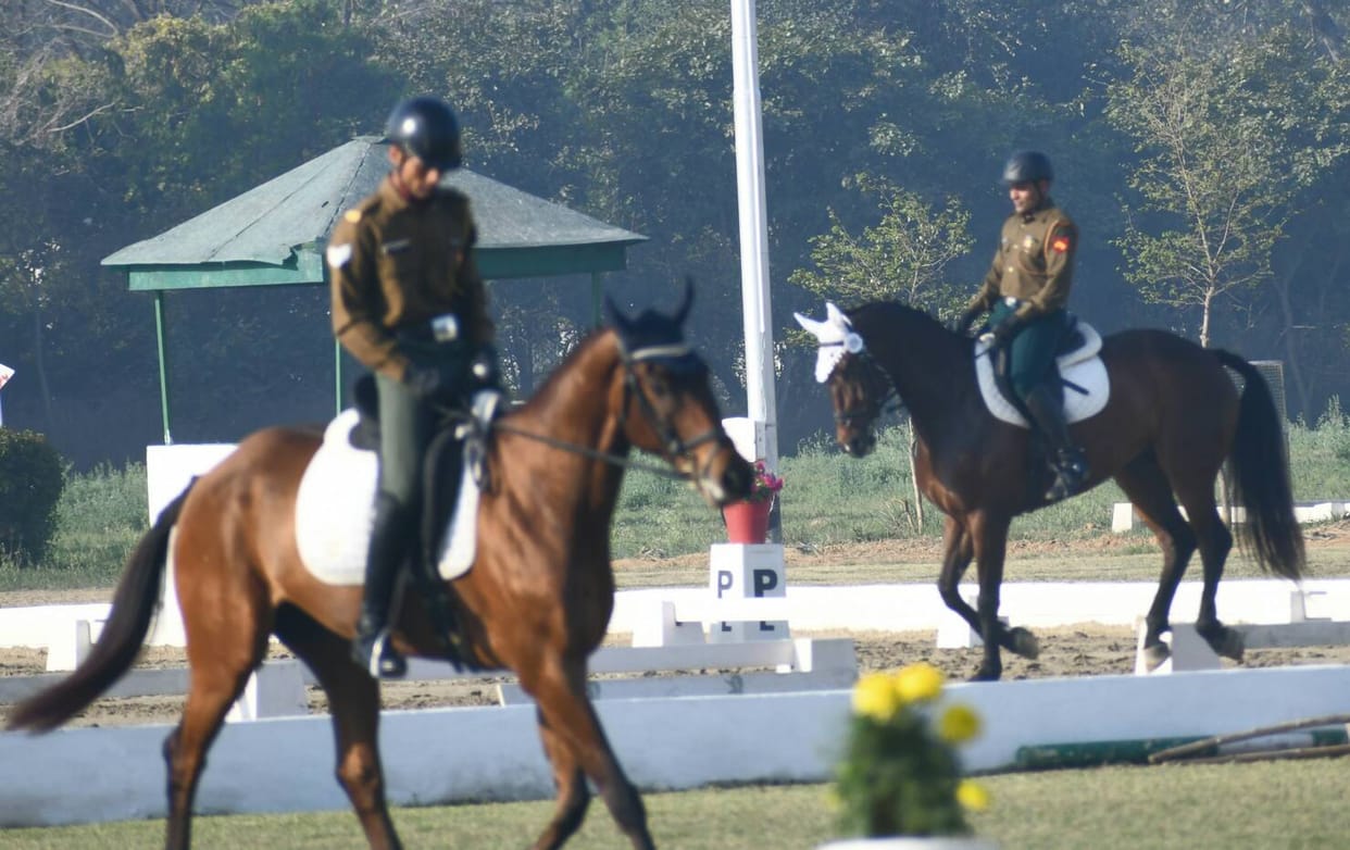 Raju Singh leads in two-star and three-star dressage
