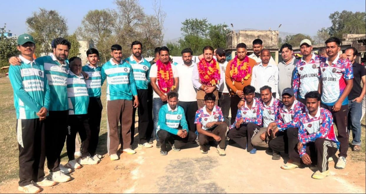 Chandigarh's Halo Majra won the Bangla Bally Cricket Tournament