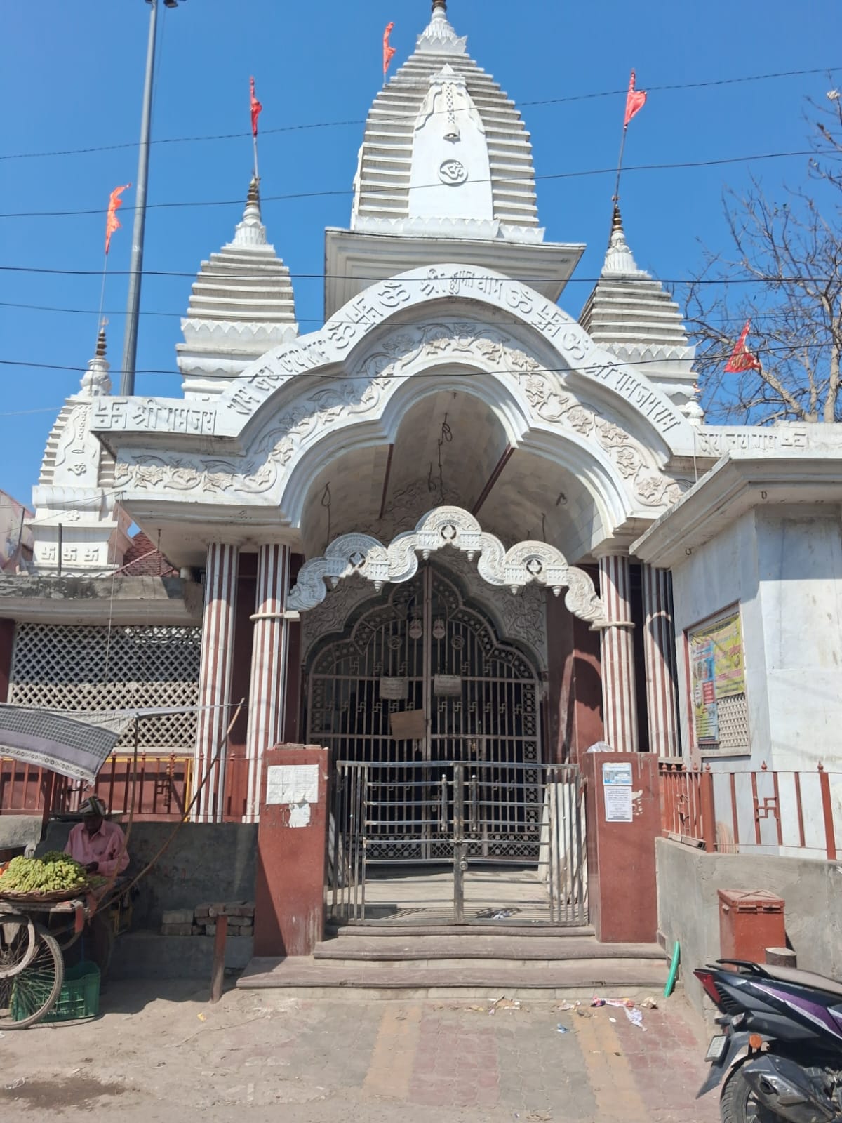 Temple doors remained closed during the lunar eclipse, but were reopened after purification.