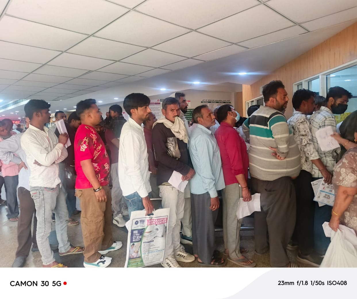 Patients upset due to lack of orthopedic doctors, 100 patients returned