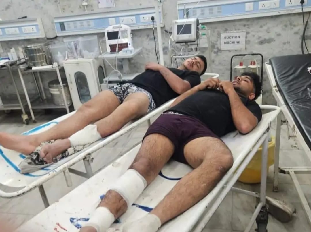 STF encounters two criminals, shot in the leg