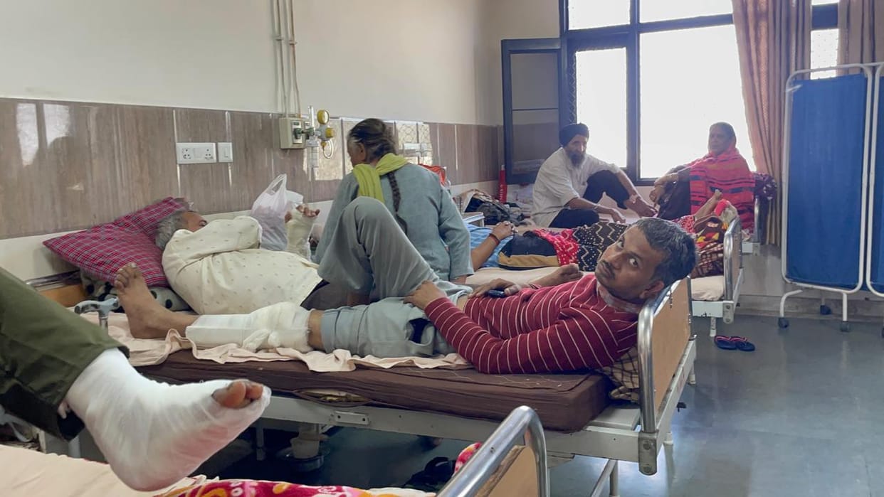 Risk of infection increases due to admission of two patients on one bed