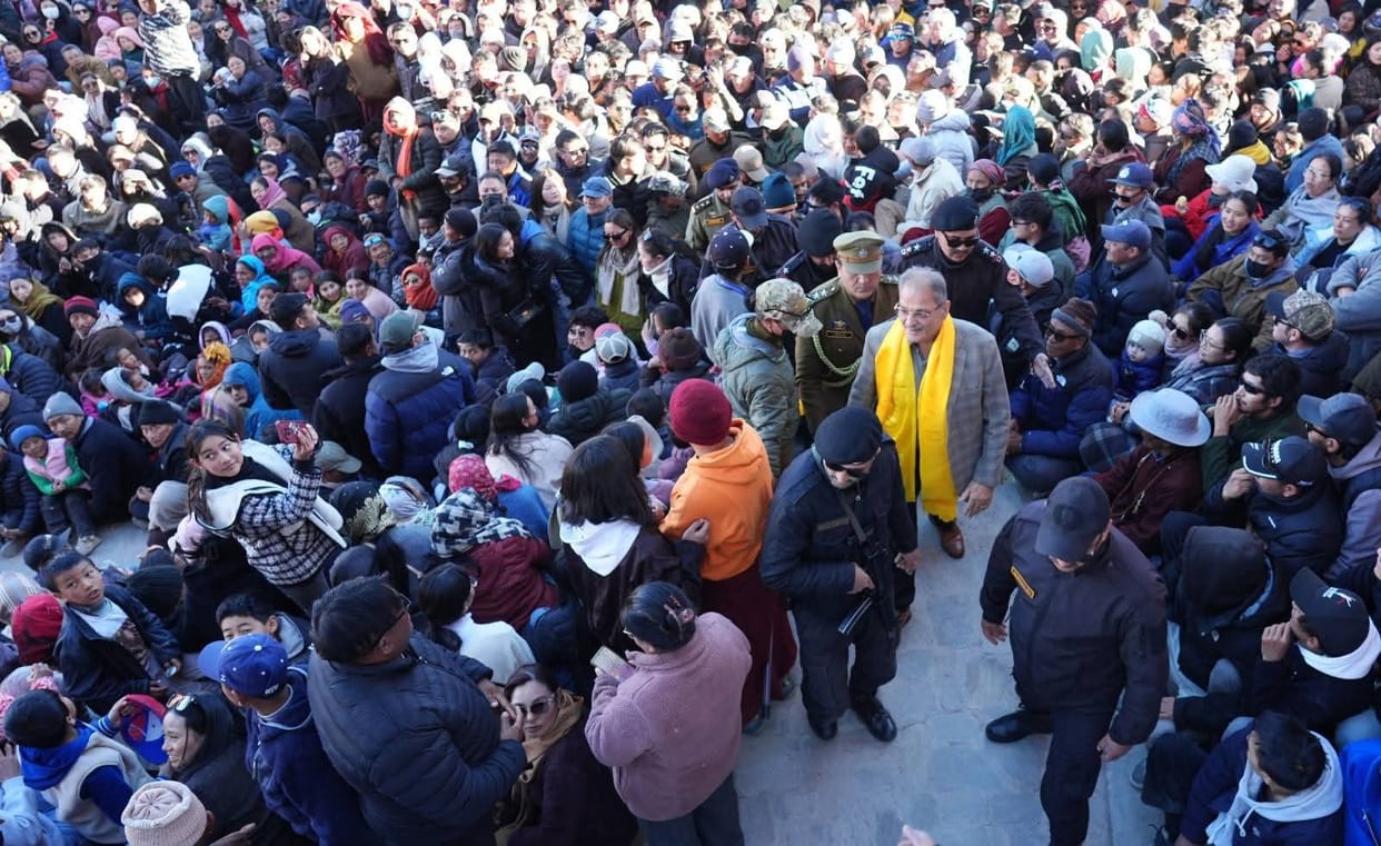 Leh, Madho Nagrang Festival, LG Kavinder gupta Participate