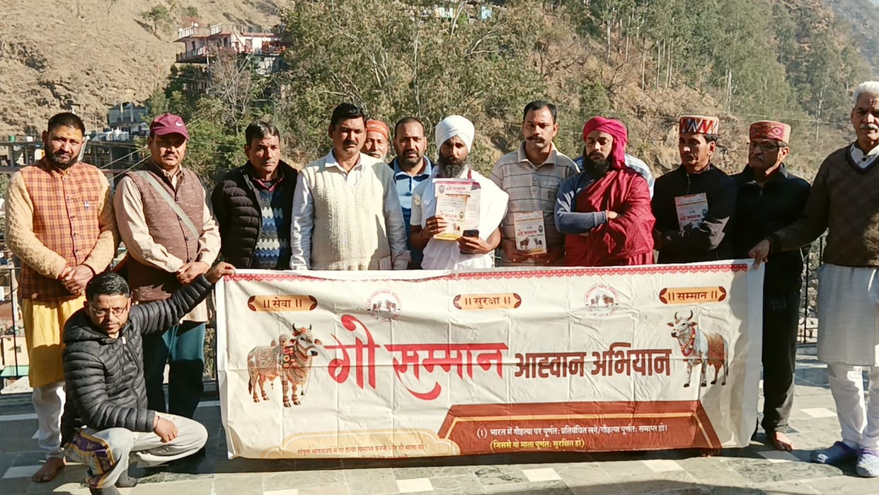 A campaign calling for cow respect was launched