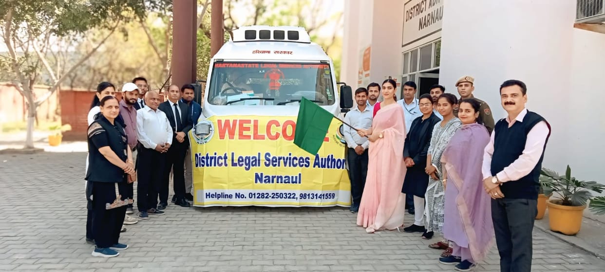 Mobile Legal Aid Awareness Van flagged off