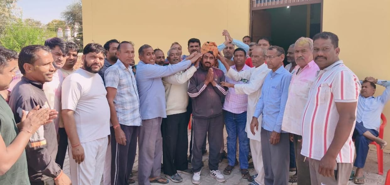 Ravindra Prajapati became the district president of BPHO