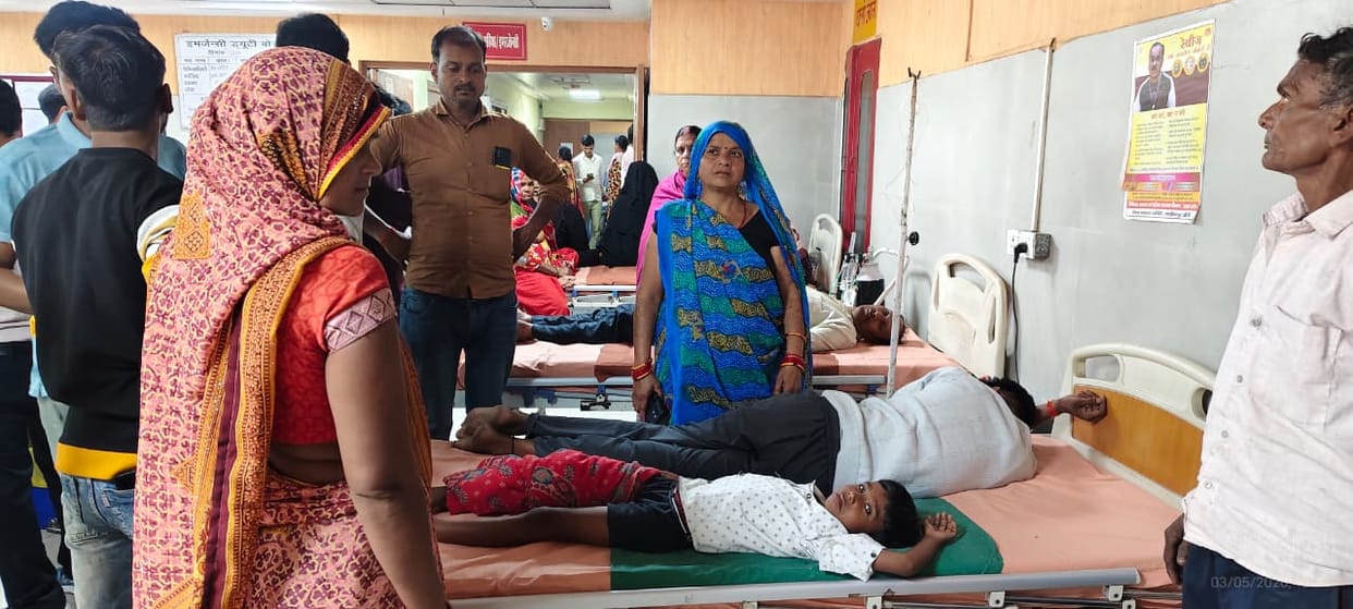 Negligence during Holi proved costly, 100 injured patients reached the district hospital.