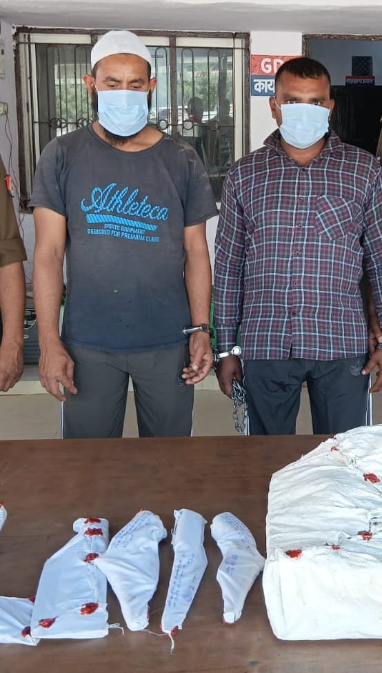 Two accused arrested for attempting cow slaughter, one live cow recovered