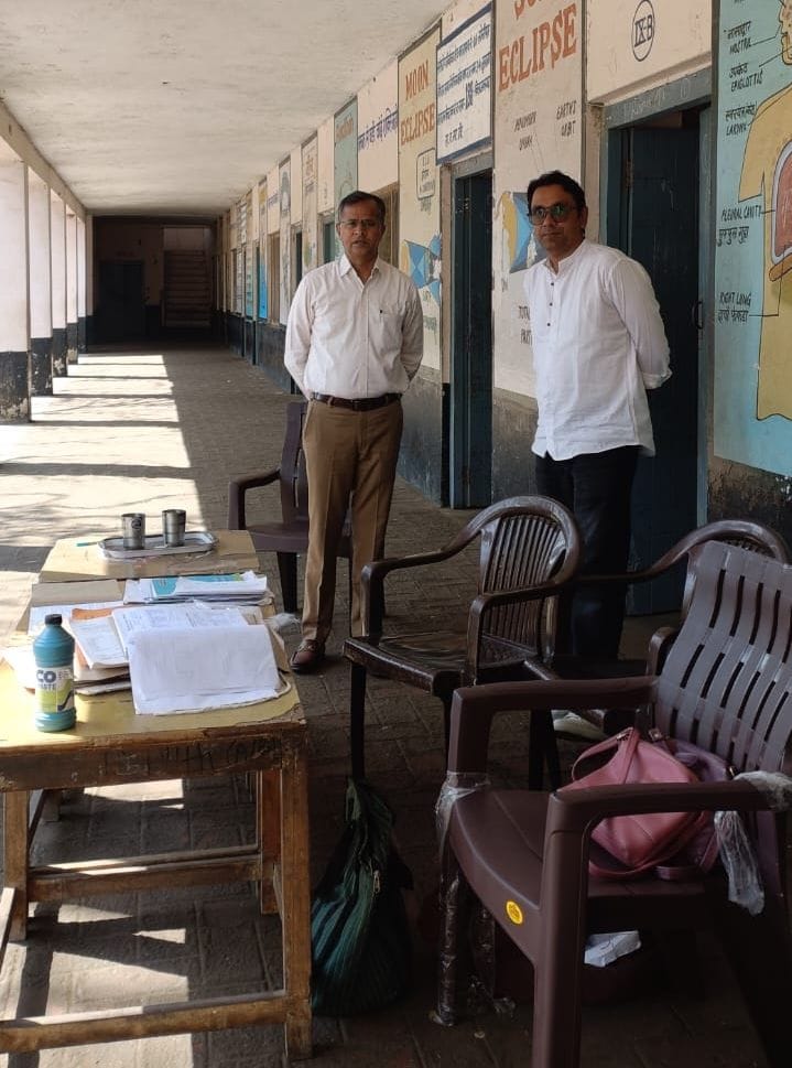 Inspection of the examination centre