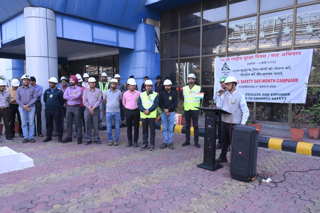 National Safety Day celebrated at Aravali Power Company