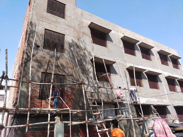 70% construction of modern day-care centre completed