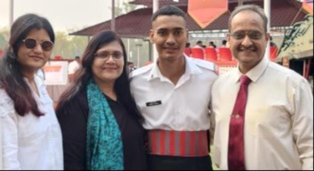 The fifth generation of the Shukla family is also in the army, Tanmay became a lieutenant