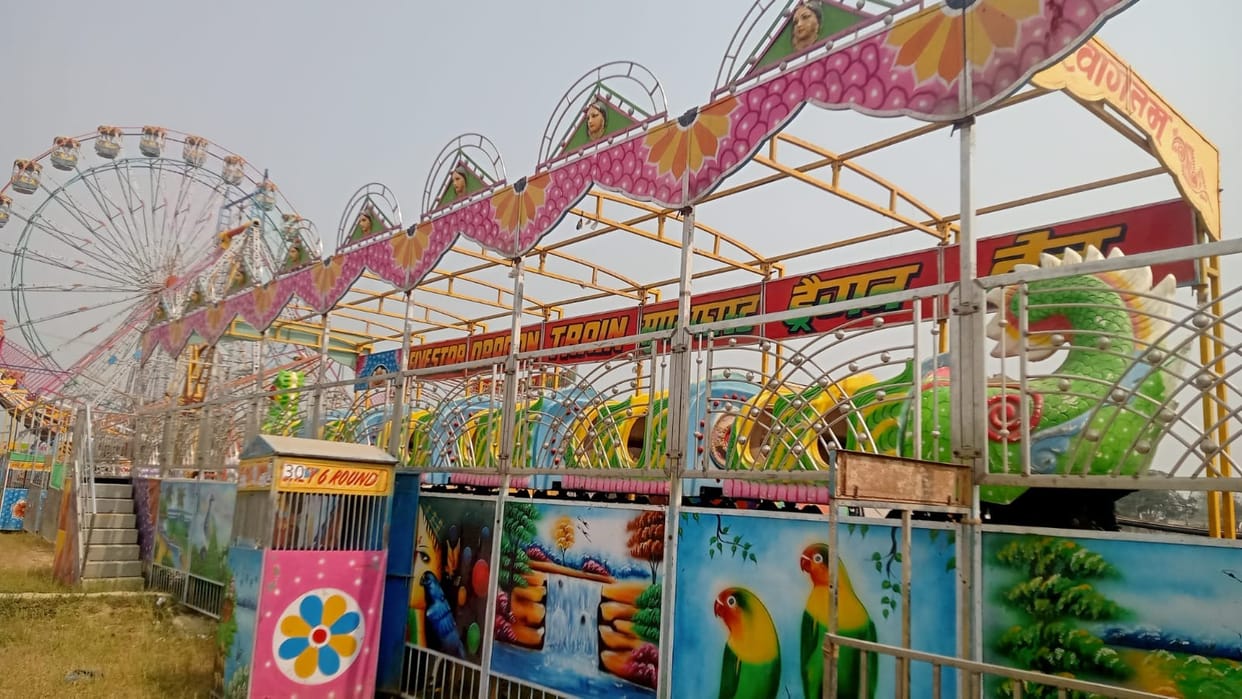 Preparations for the Chaitra Navratri fair at Devipatan Temple are in full swing