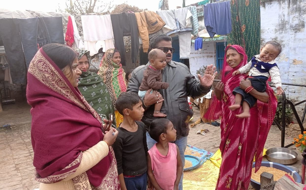 The baseline survey will identify children deprived of vaccination