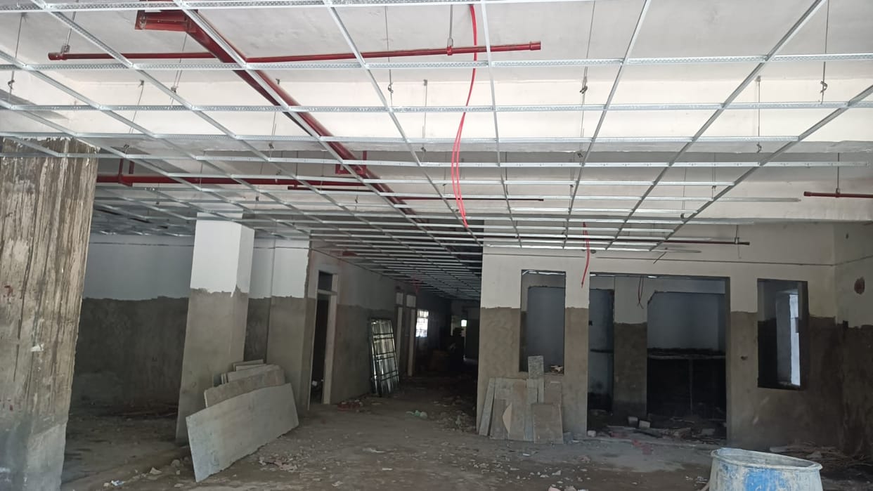 Trauma center construction incomplete