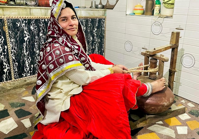 Turning her husband's dream into a mission, the farm started with 9 cows and grew to 270.