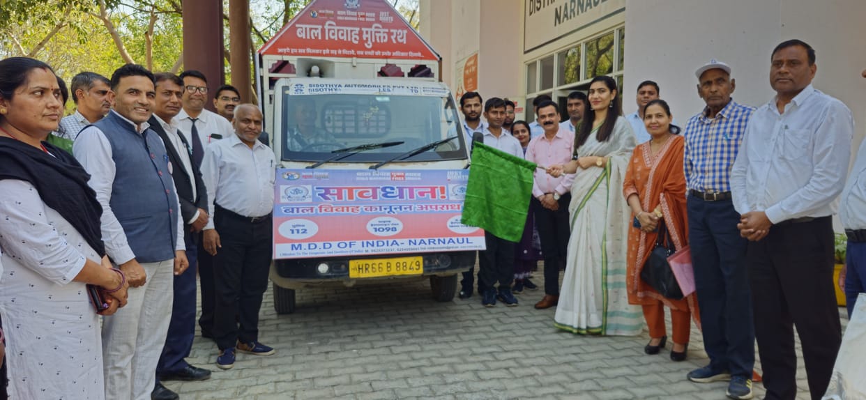 Child Marriage Liberation Chariot flagged off
