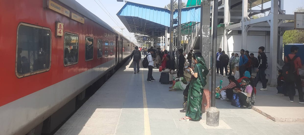 Weekly special train runs between Mau and Ambala