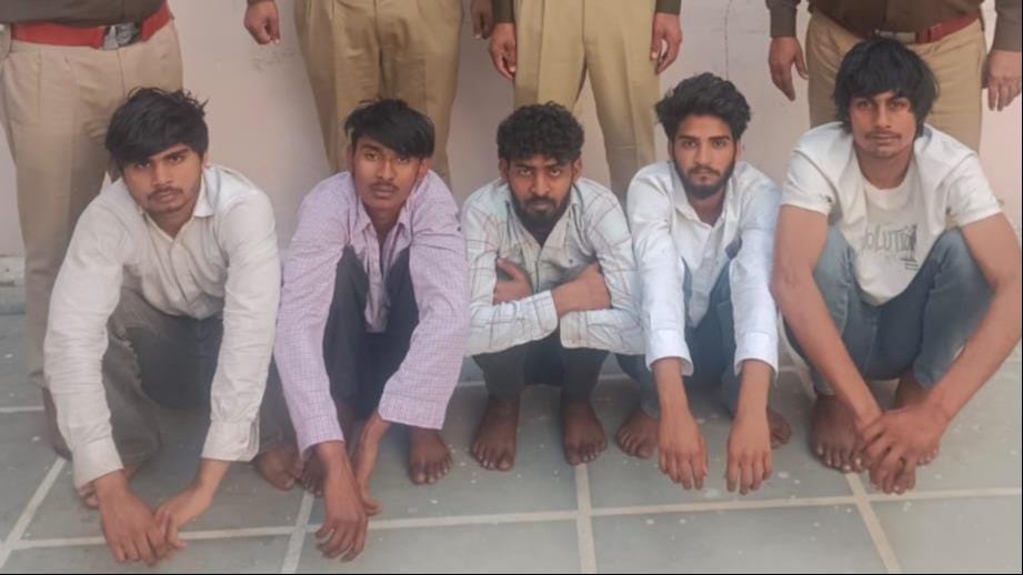 Five accused arrested for firing at house