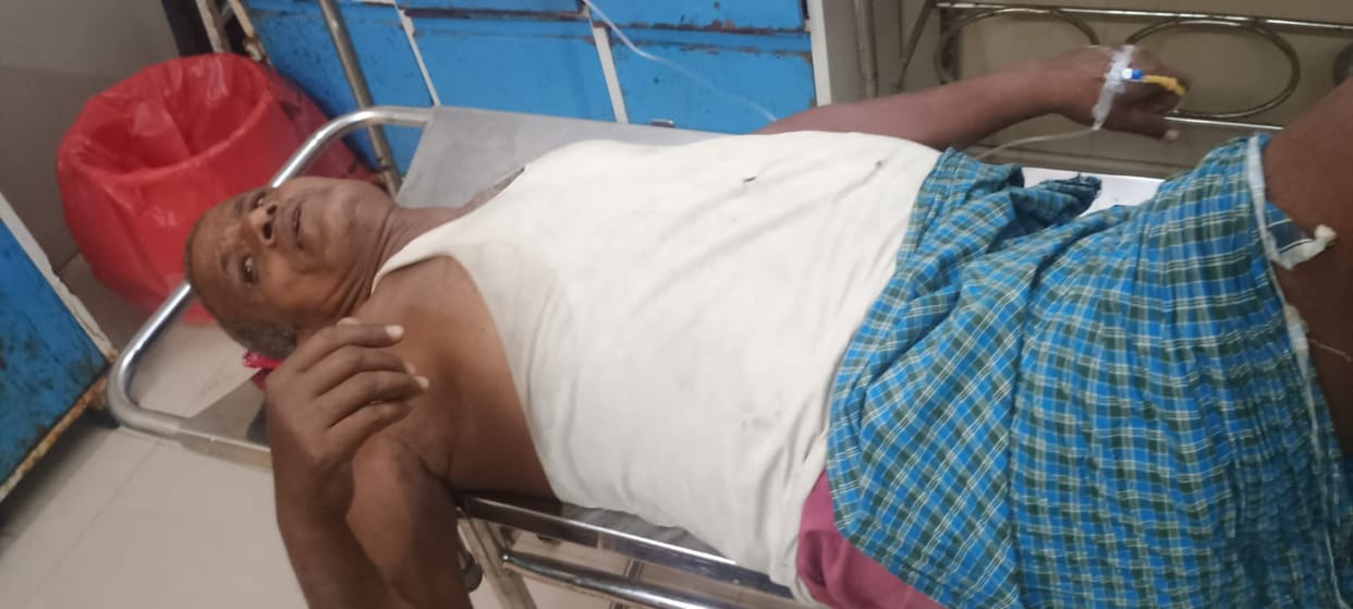 Drunk ex-army man fires gun, injures elderly man