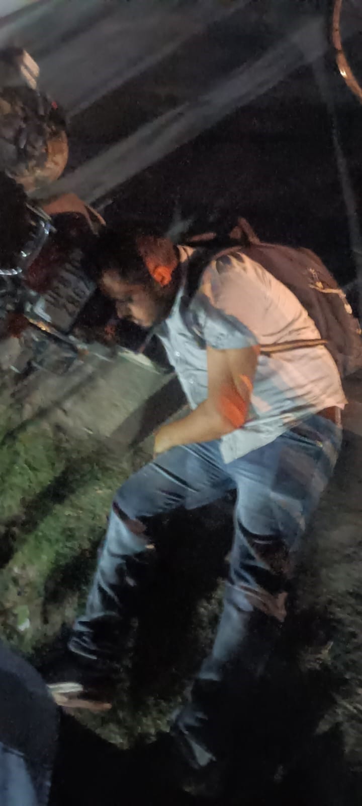 Compounder shot at Ramghat Road