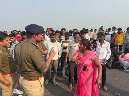 A bike collided with an SUV coming from the opposite direction, killing the son-in-law and father-in-law