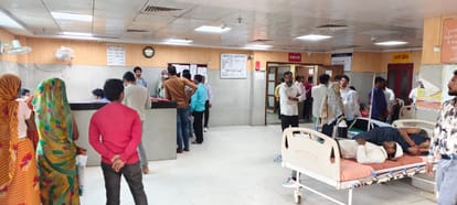 Emergency services stalled in the city, 4.5 lakh people are 15 km away