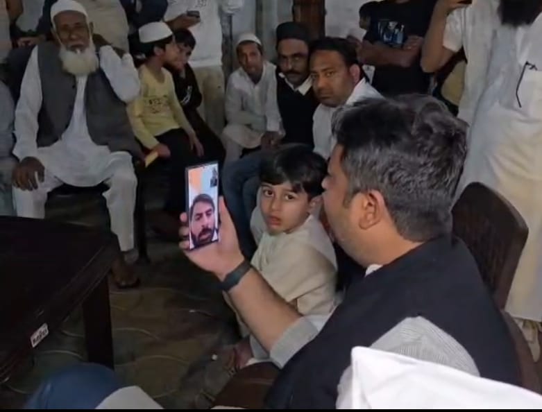 People started returning from the Gulf, the MP made a video call and enquired about their well-being.