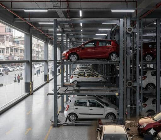 पार्किंग ऐसे बनेगी।