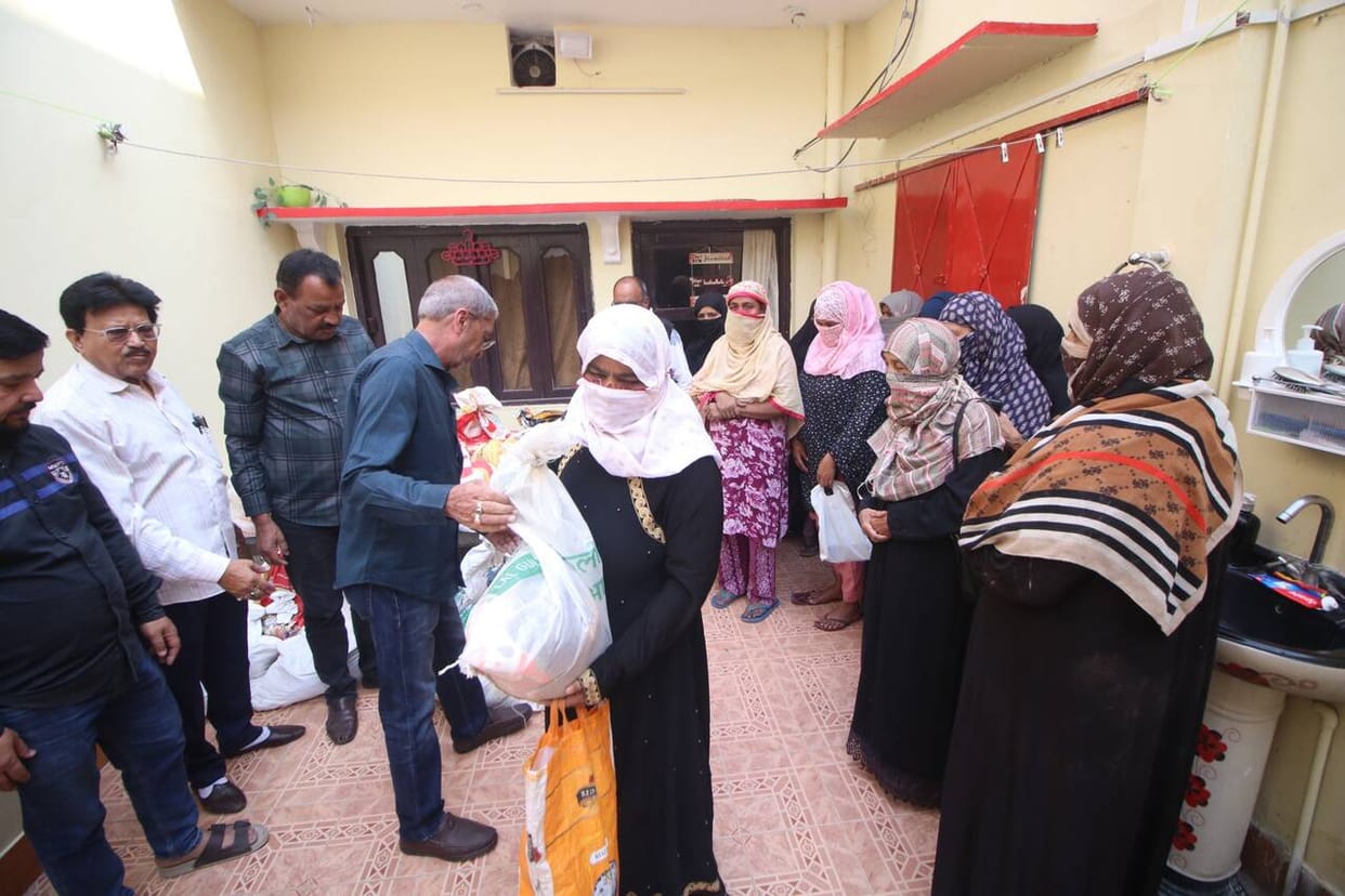 Ration distributed to 109 needy families during Ramadan