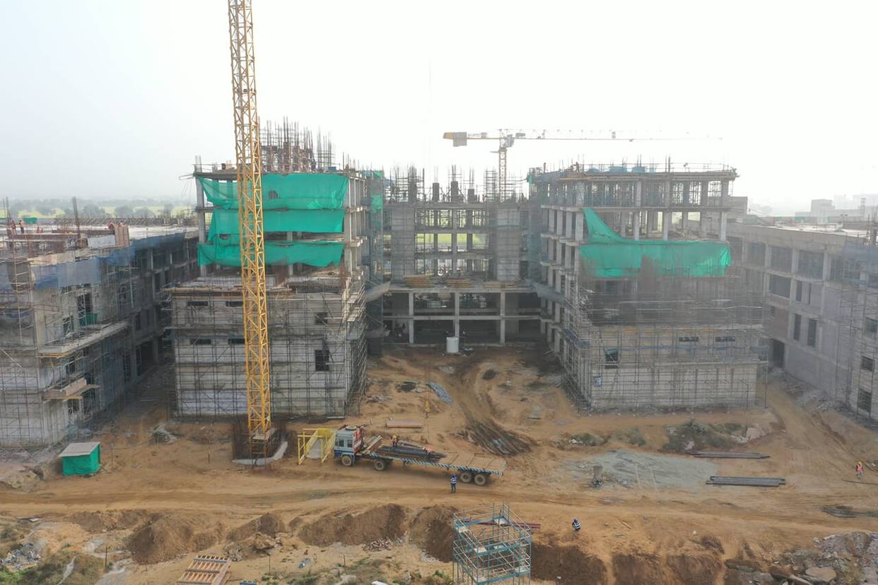 AIIMS construction progressing rapidly, OPD services likely to start soon