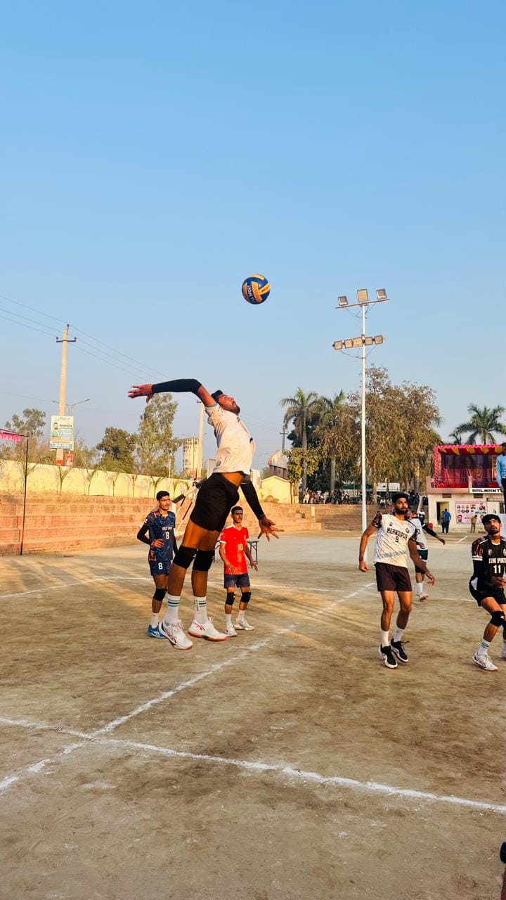 Haryana wins 3-1 in volleyball