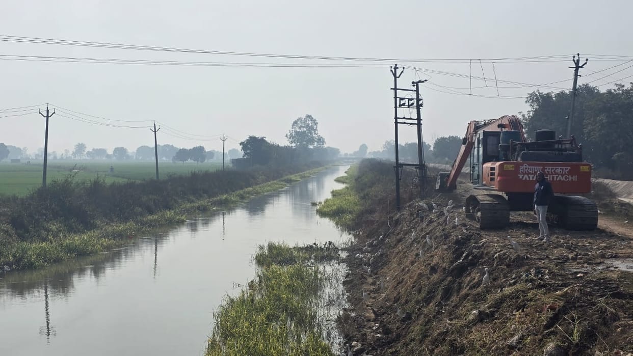 The work of cleaning the canals is complete, now the drains will be cleaned.