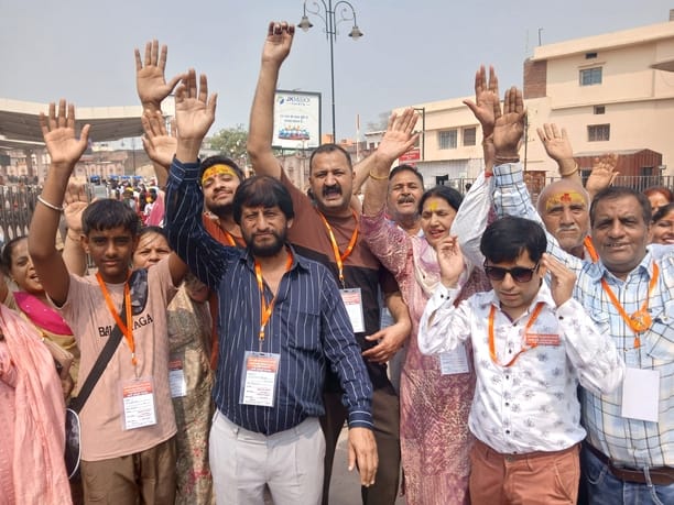 One lakh devotees visited Ram Lalla