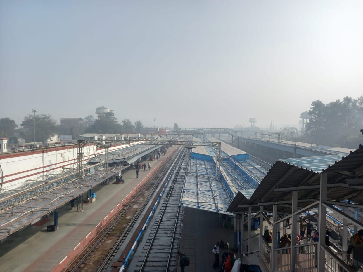 Difficulties will increase for those travelling on the Ambala-Delhi railway route.