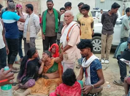 Two Death in collision  Auto and Bike in darbhanga Bihar