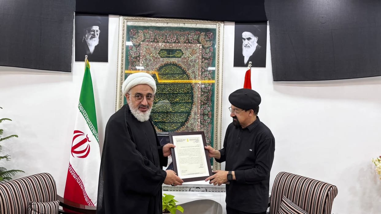 Leh, Dr. Akhun, Reached Iran Embassy, Delhi