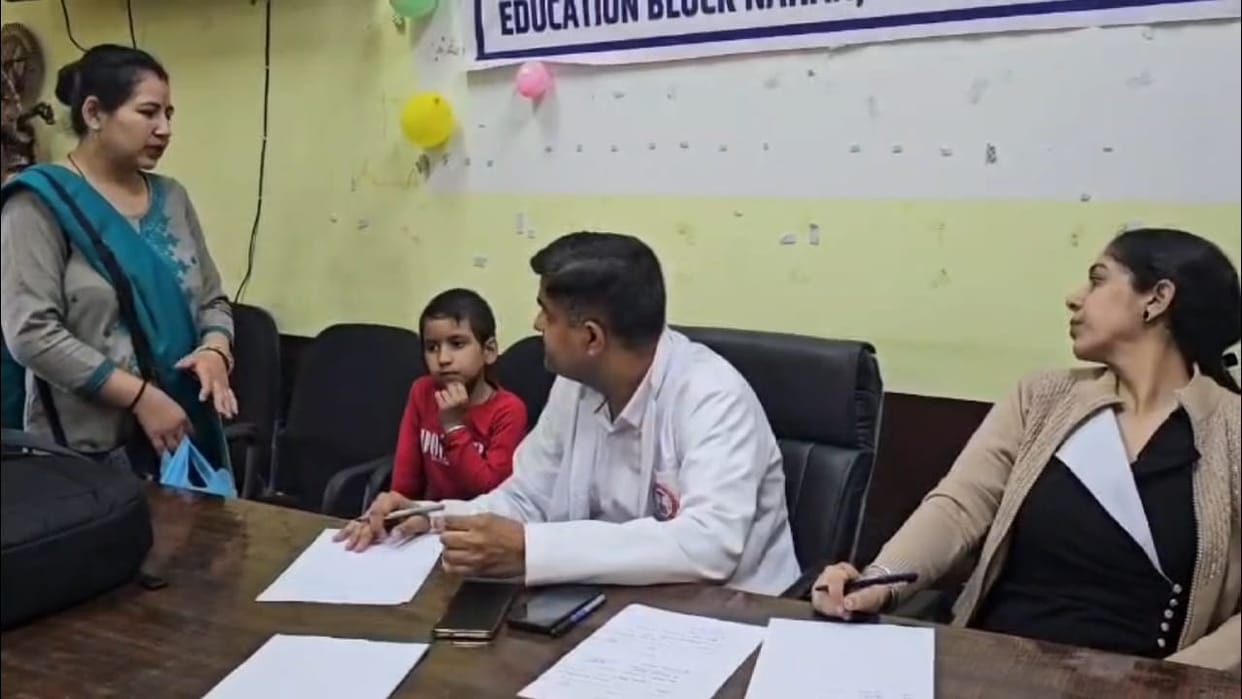 The health of more than 25 children was examined and evaluated.