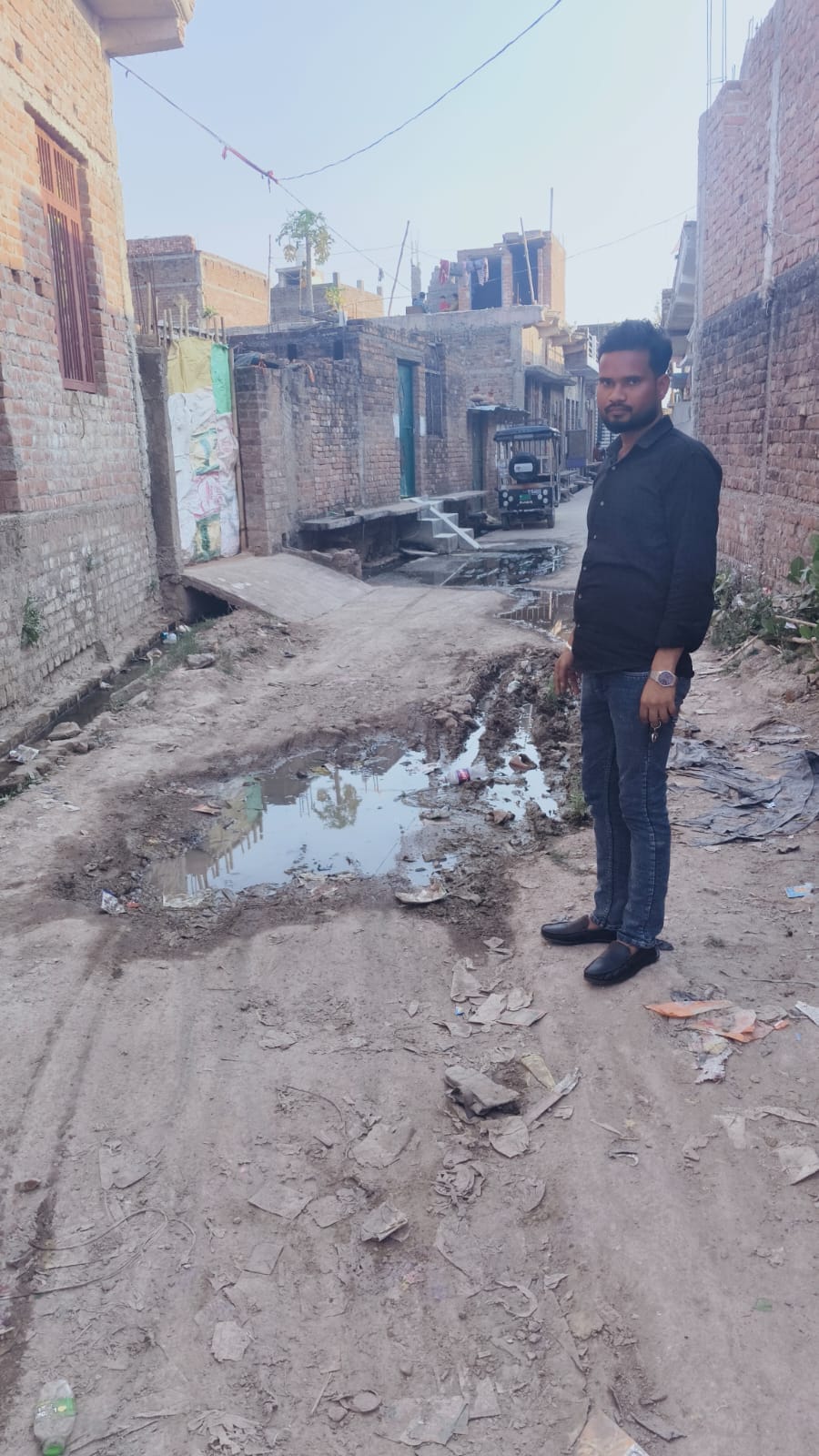 The situation in the city is worse than in the village, filthy and 10,000 people are living without water.