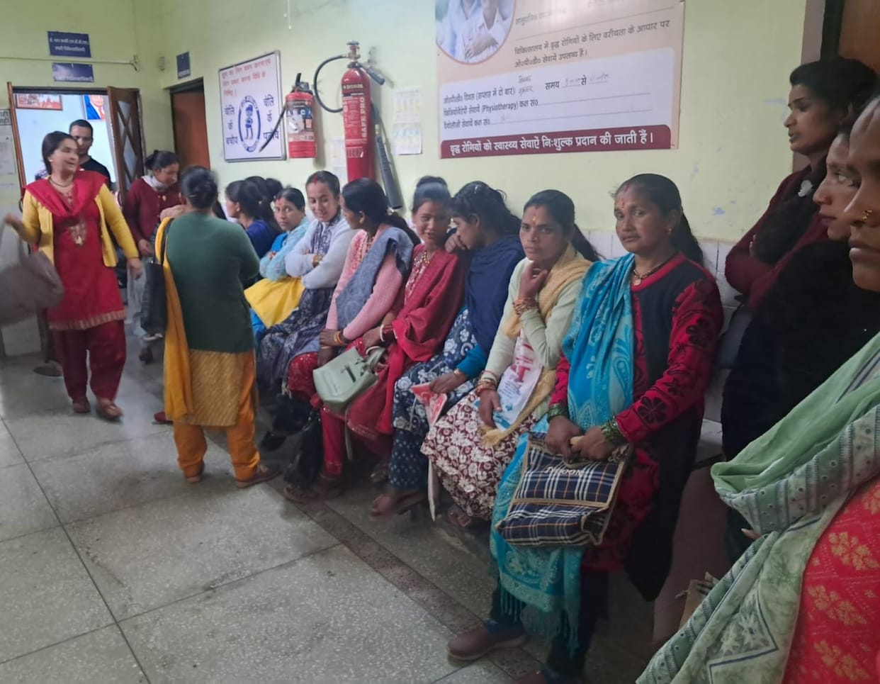 Ultrasound of 49 pregnant women was done in CHC Gangolihat.