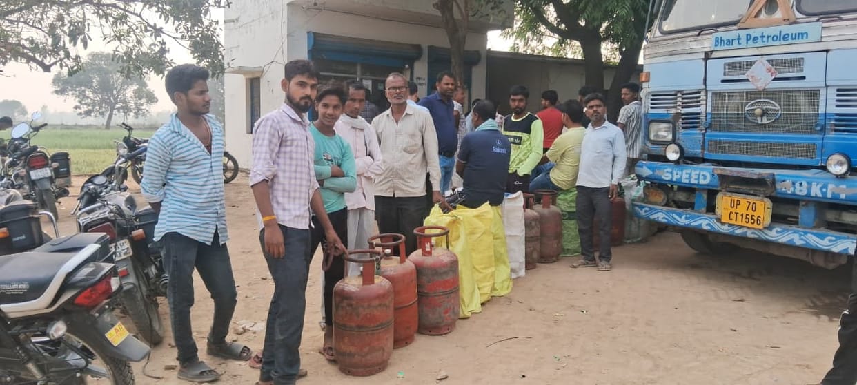 Cylinder bookings increased fourfold