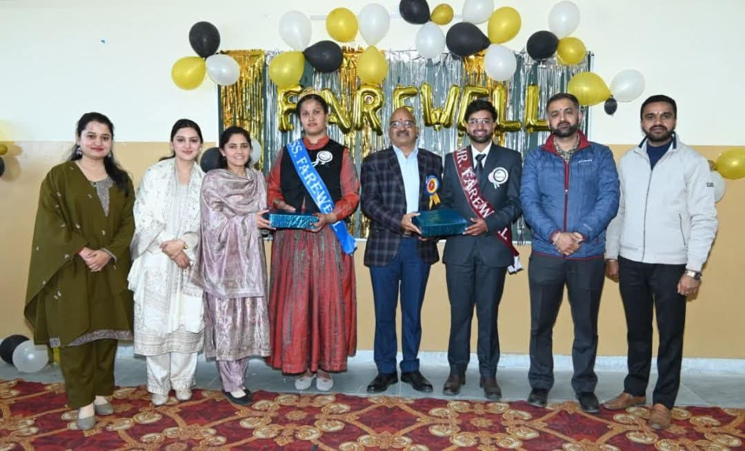 Kumarsain College organised farewell ceremony for third year students